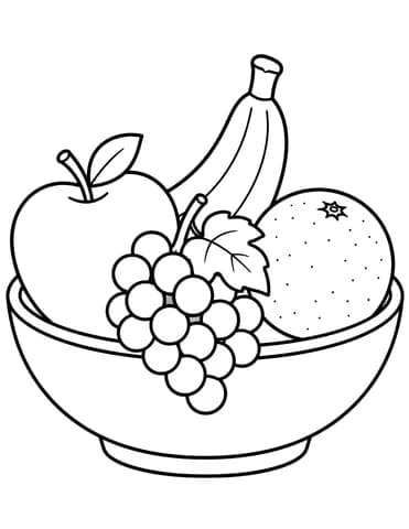 Bowl of Mixed Fruit